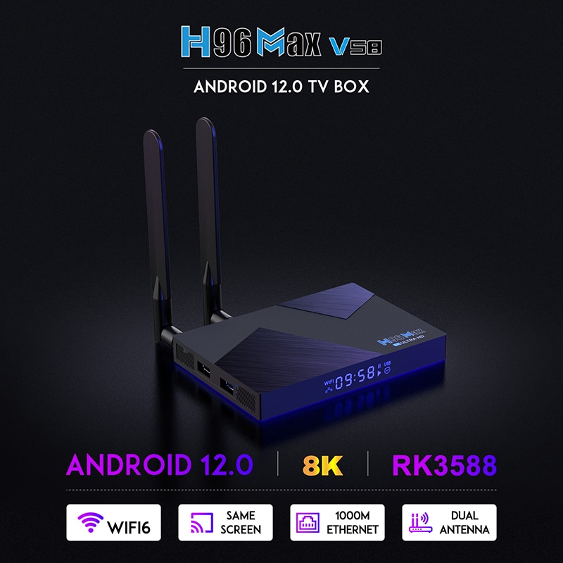H96 ƽ 8GB 64GB Ʈ TV ڽ ȵ̵ 12 11 RK35..